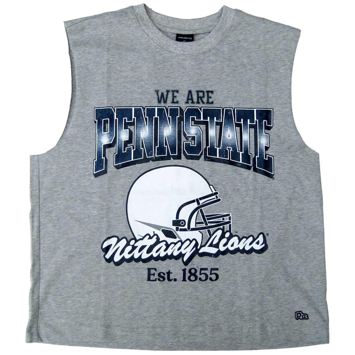 heather gray Hype and Vice muscle tank top We Are Penn State Nittany Lions